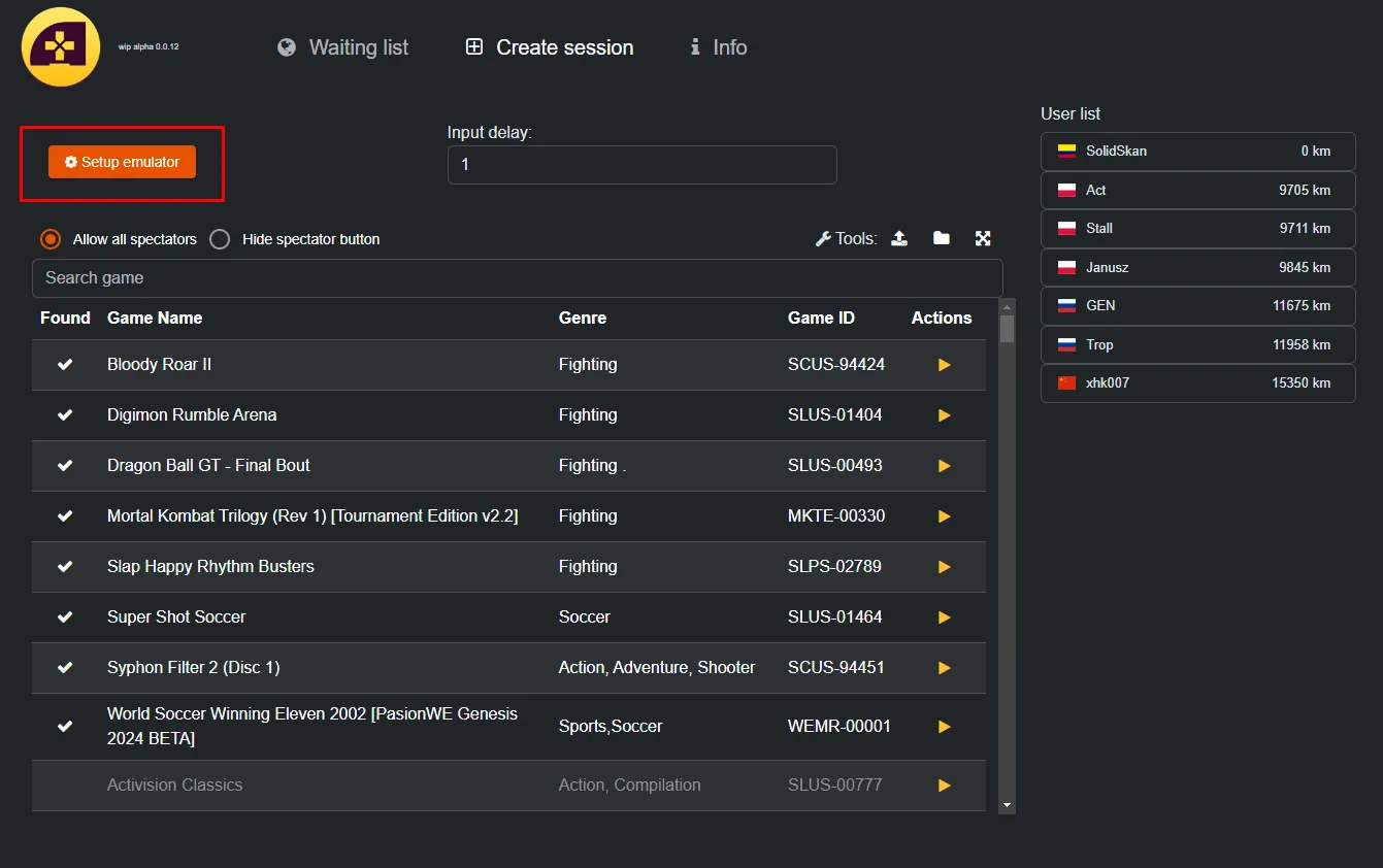 Configuración de Arkadyzja